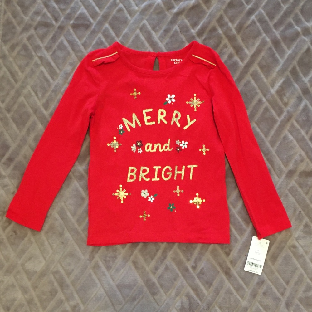 Girls Holiday Top
